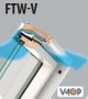 FAKRO FTW-V P2 (02) 55x98 Dbl Vitr.Pivotante -  LAQUE BLANC ACRYL